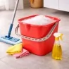 Secchio Pulizie Plastica Rosso 15 lt IPC TOOLS