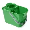 Secchio Pulizie Comfort Verde con Strizzino 15 lt VDM