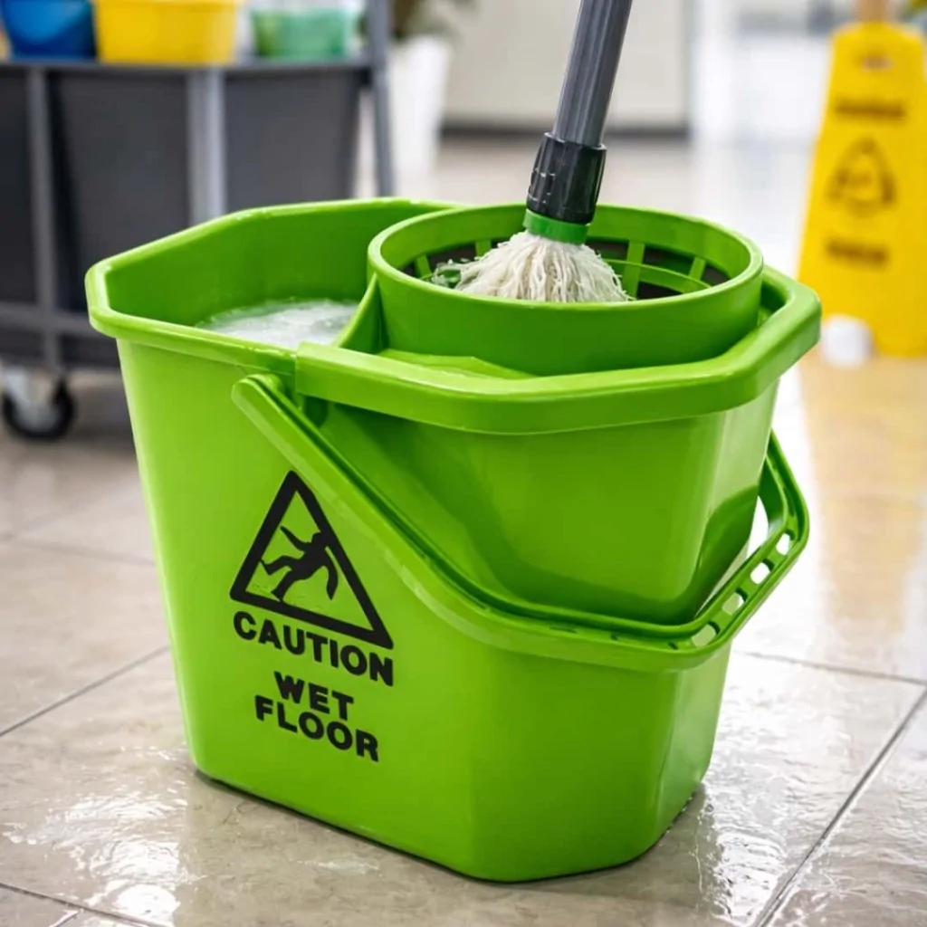 Secchio Ellisse con Strizzatore Verde 12 lt IPC TOOLS