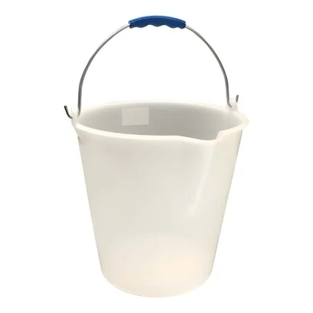 Secchio Tondo Plastica Bianco 15 lt MOBIL PLASTIC
