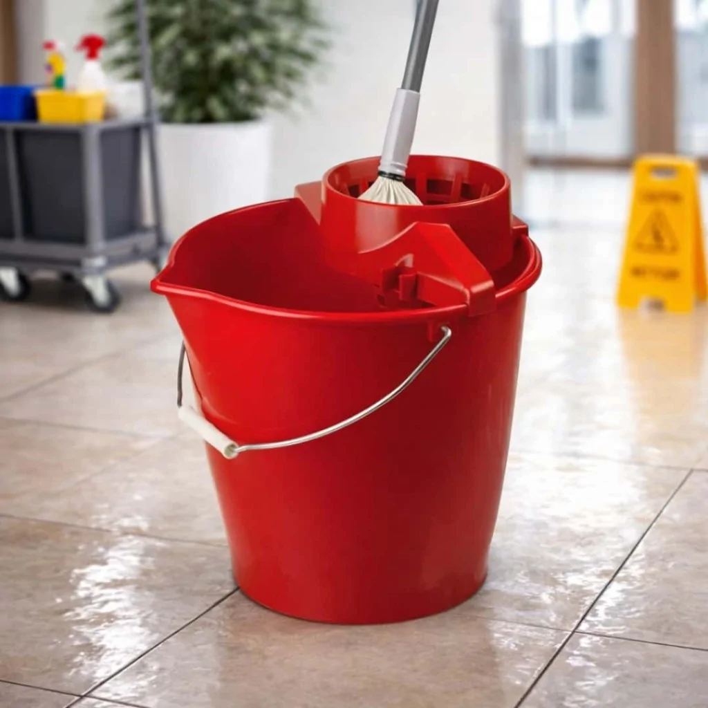 Secchio Pulizie Tondo o Ovale con Strizzatore 12 lt DT