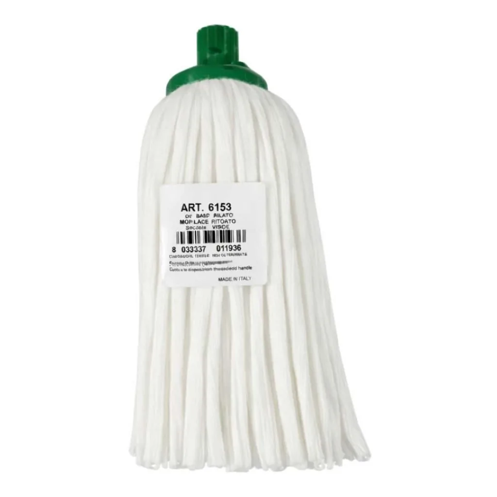 Ricambio Mop Viscosa Ritorto Bocca Verde 210 gr DT