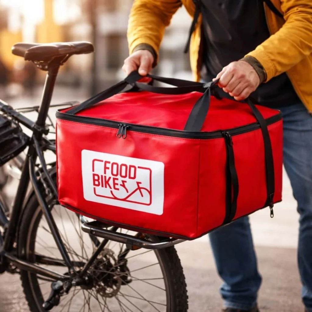 Zaino Food Bike Termico per 10 pizze da 40 cm POLIBOX