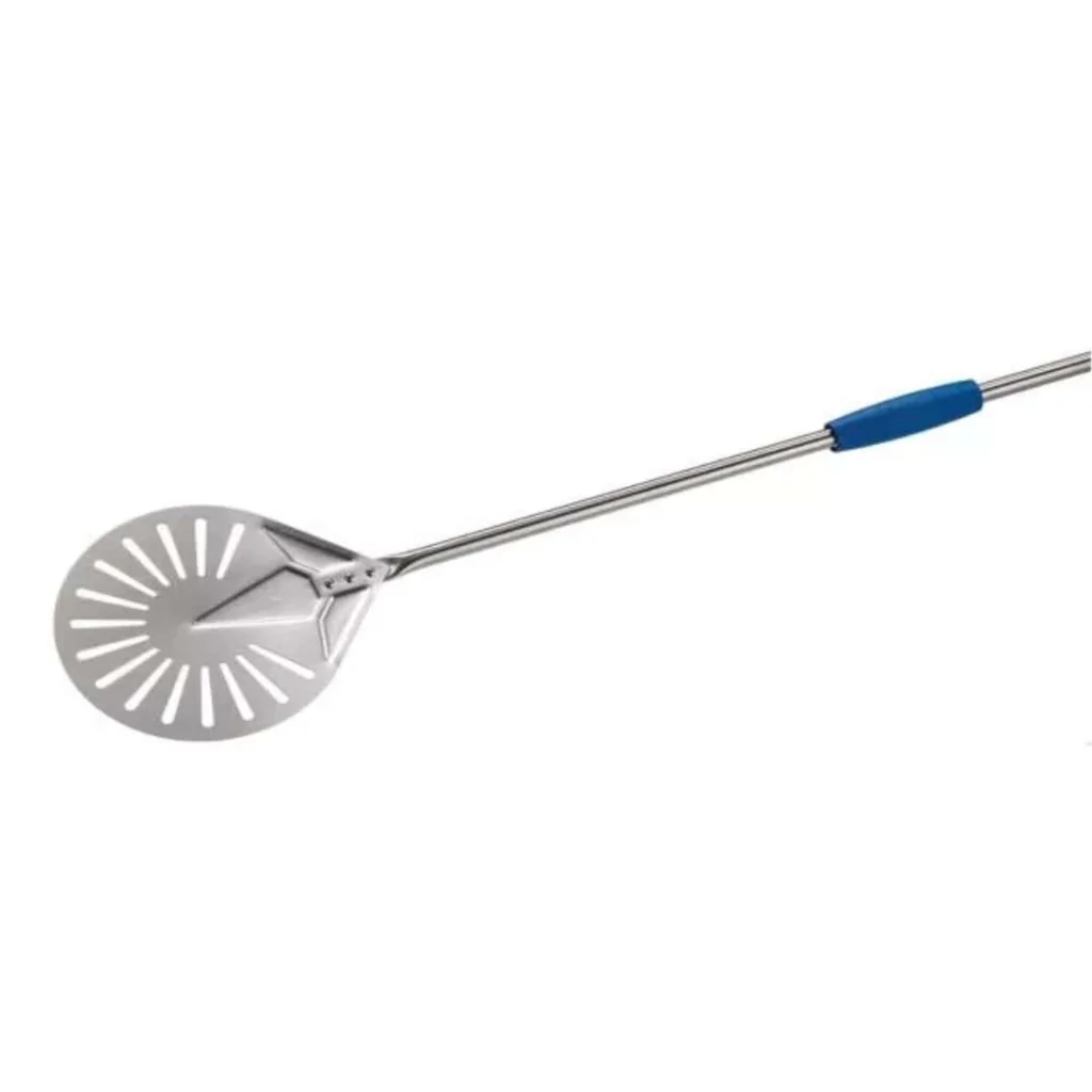 Palettino Pizza Forato Azzurra ø 23 cm H 120 cm GI.METAL