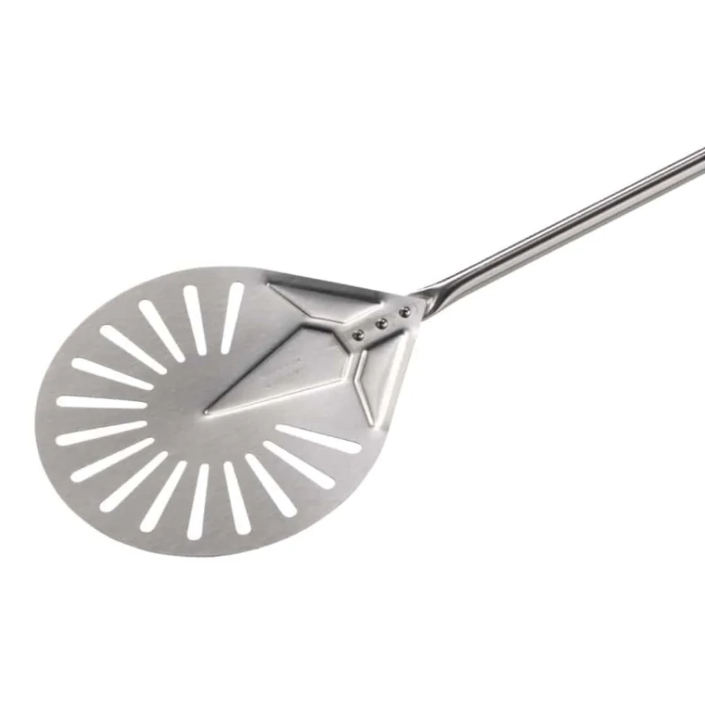 Palettino Pizza Forato Azzurra ø 23 cm H 120 cm GI.METAL