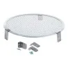 Kit 3 Piedini Alzata in Alluminio per Retine Cottura 4 cm
