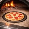 Retina Cuoci Pizza Alluminio Nera Ø 25 cm DT