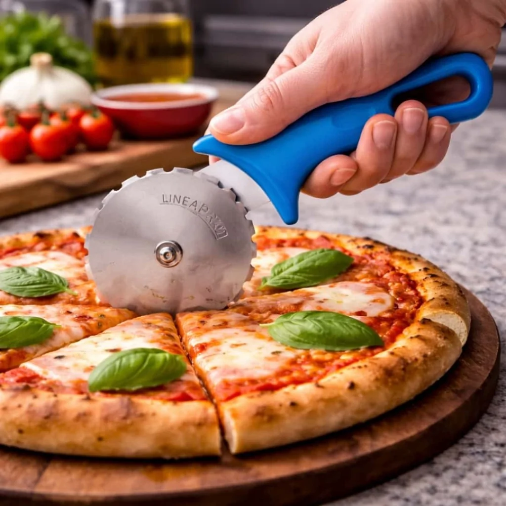 Rotella Pizza Incisione a Spicchi ø 10 cm GI.METAL