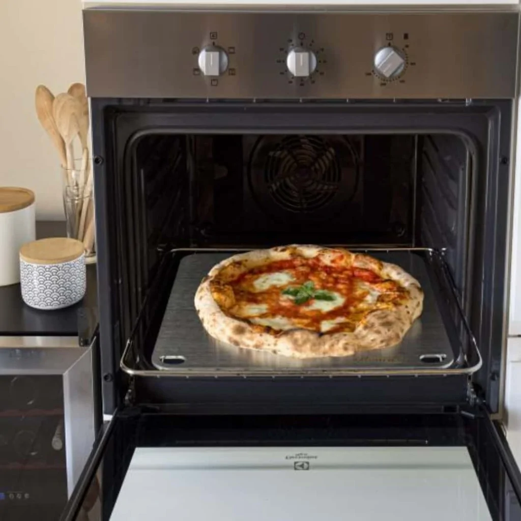 Piastra Pizza Forno a Casa Indoor Amica 40x35 cm GI.METAL