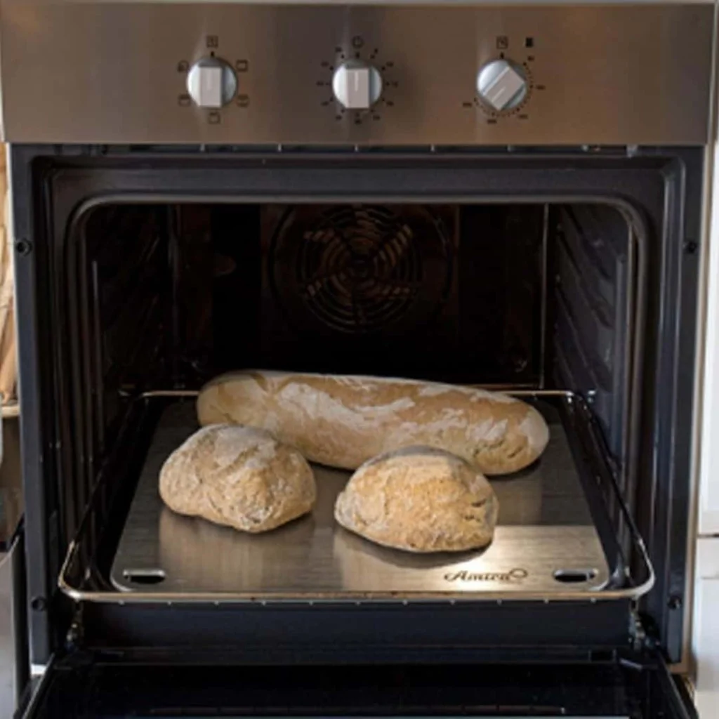 Piastra Pizza Forno a Casa Indoor Amica 40x35 cm GI.METAL