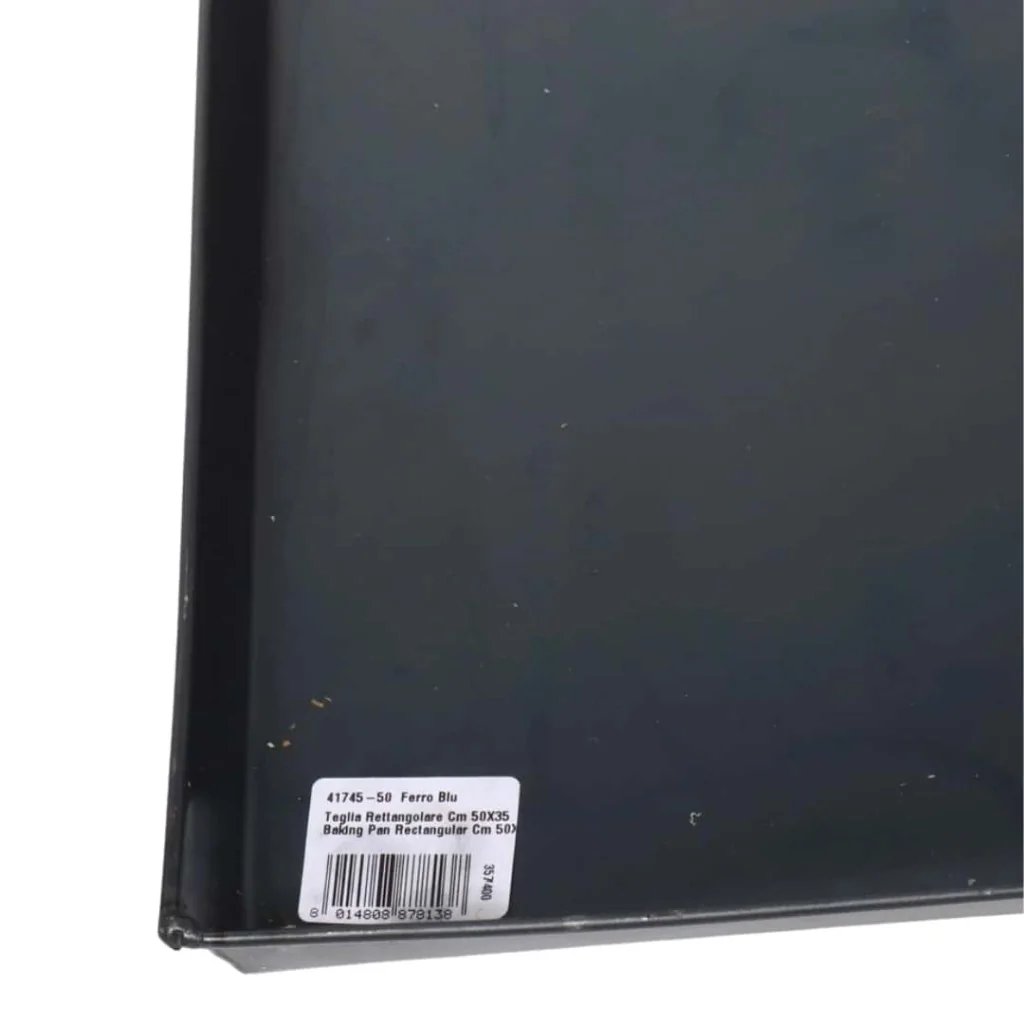 Teglia Pizza Ferro Rettangolare 50x35 cm SAMBONET PADERNO