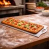Asse Pizza al Metro Liscia Alluminio 96x33 cm CERUTTI