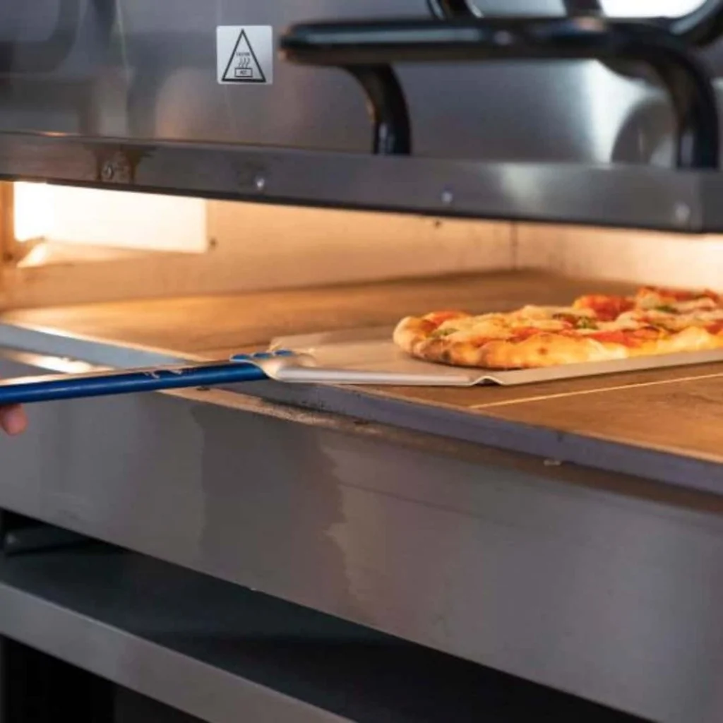 Pala Pizza al Metro Azzurra 40x80 cm H 120 cm GI.METAL