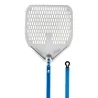 Pala Pizza Forata Azzurra 33x33 cm H 120 cm GI.METAL