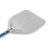 Pala Pizza Forata Azzurra 33x33 cm H 120 cm GI.METAL