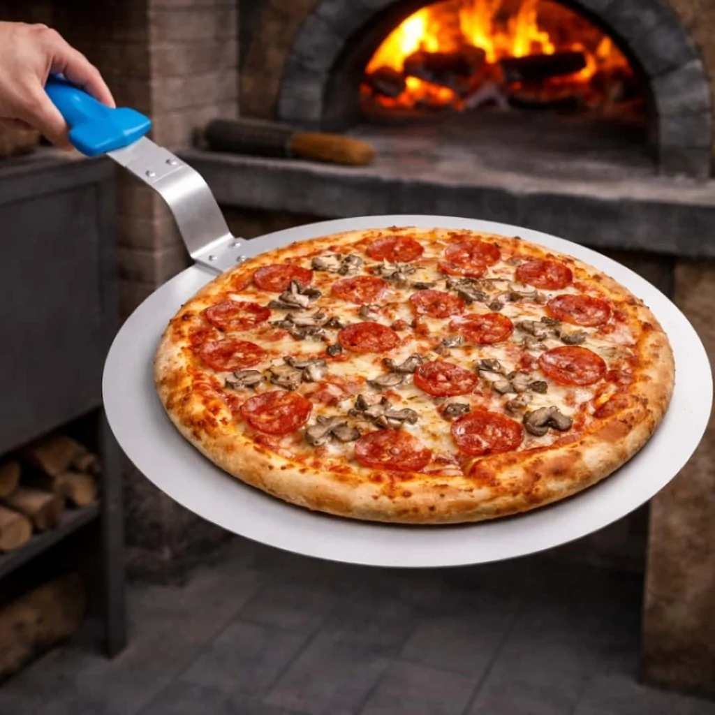 Vassoio Pizza Tondo Alluminio ø 28 cm GI.METAL