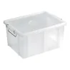 Cassetta Box Alimenti Trasparente 55x40x29 cm 50 lt GIGANPLAST