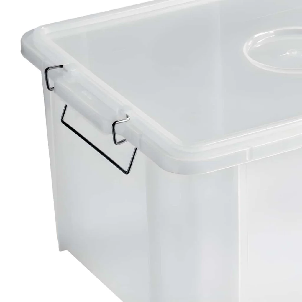 Cassetta Box Alimenti Trasparente 55x40x29 cm 50 lt GIGANPLAST