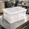 Cassetta Box Alimenti Trasparente 55x40x29 cm 50 lt GIGANPLAST