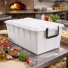 Cassetta Food Box Alimenti Bianca 58x38x26 cm 40 lt MOBIL