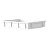Cassetta Pizza Light Box Bianca 60x40x11 cm MOBIL PLASTIC