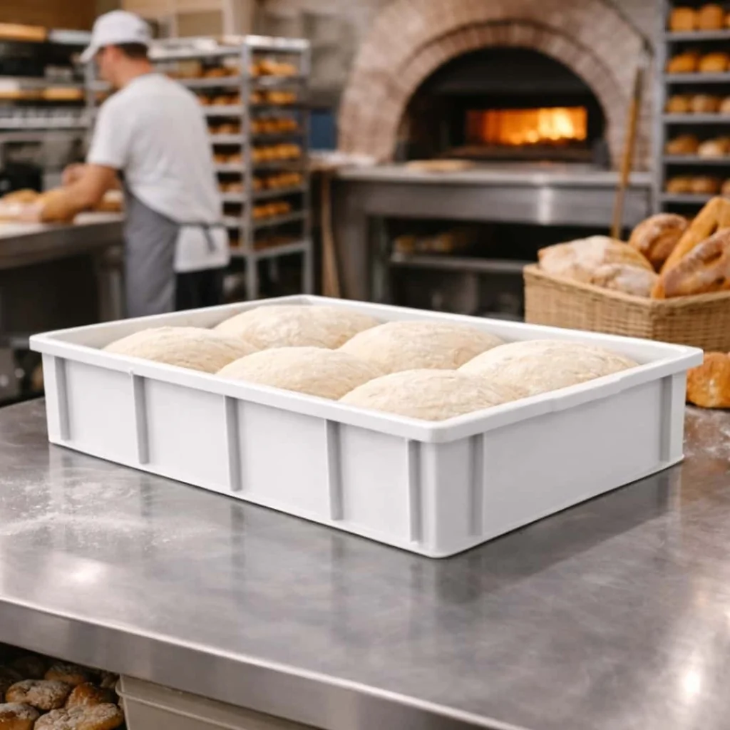 Cassetta Pizza Light Box Bianca 60x40x11 cm MOBIL PLASTIC