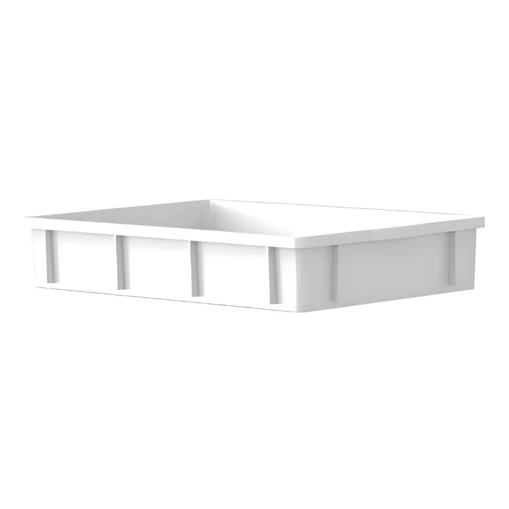 Cassetta Pizza Light Box Bianca 60x40x11 cm MOBIL PLASTIC