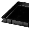 Cassetta Pizza Service Nera 60x40x10 cm PAVONI