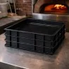 Cassetta Pizza Service Nera 60x40x10 cm PAVONI
