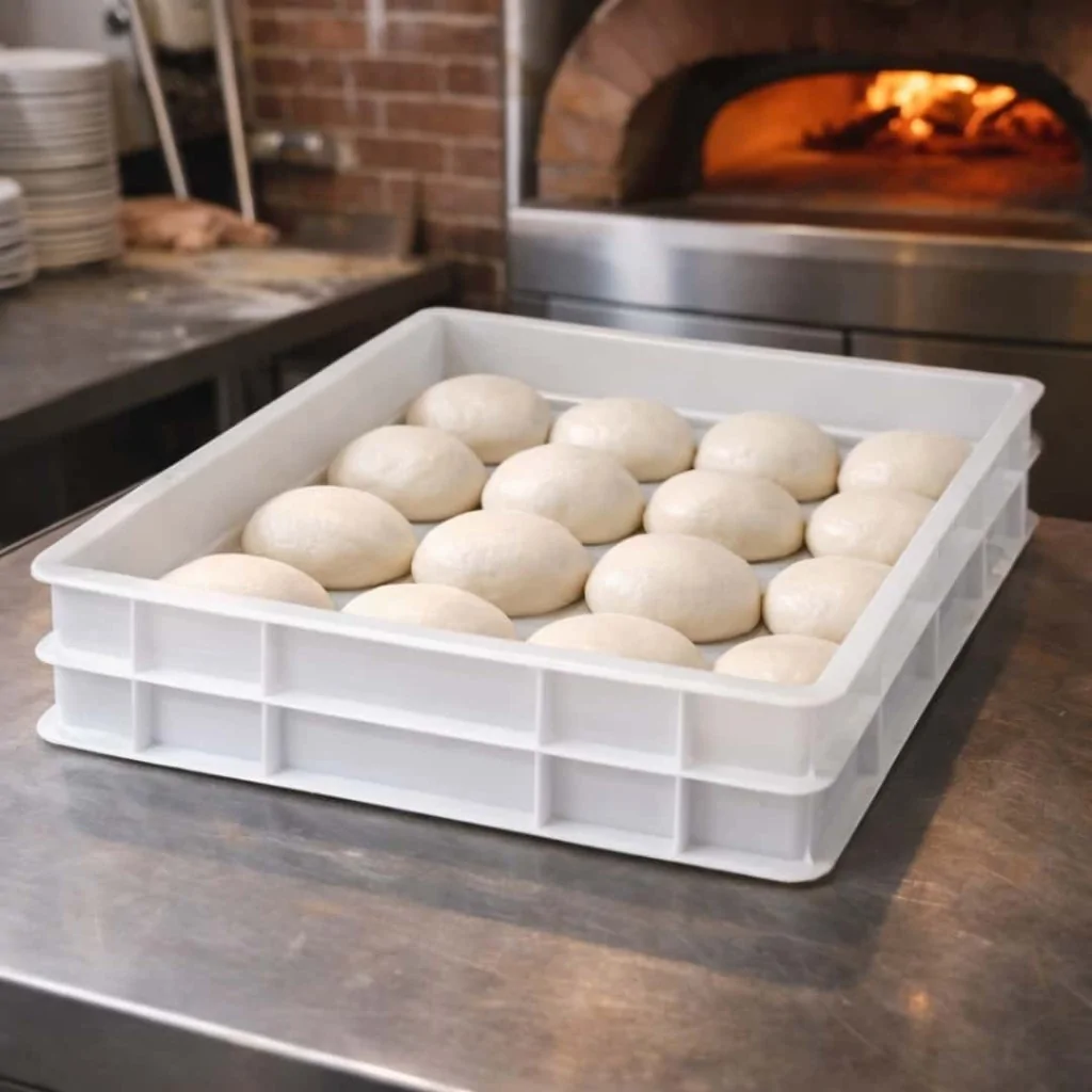 Cassetta Pizza Service Bianca 60x40x10 cm MOBIL PLASTIC