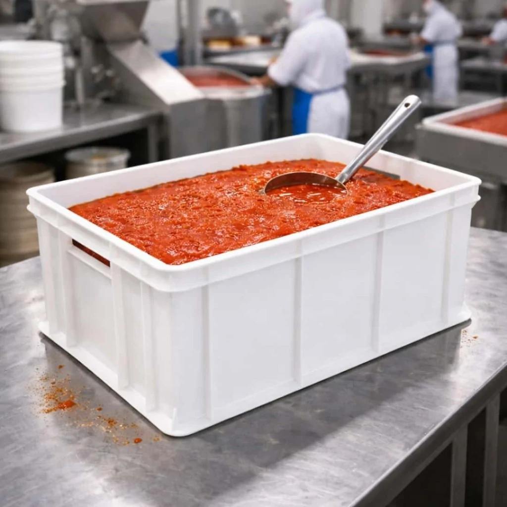 Cassetta Alimenti Service Bianca 60x40x32 cm GIGANPLAST