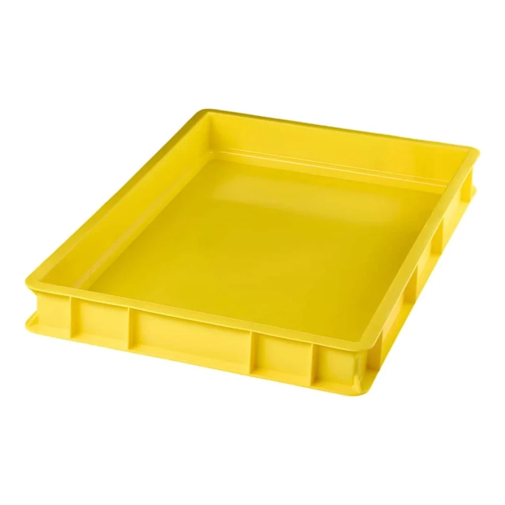 Cassetta Pizza Service Gialla 60x40x7 cm PAVONI