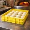 Cassetta Pizza Service Gialla 60x40x7 cm PAVONI