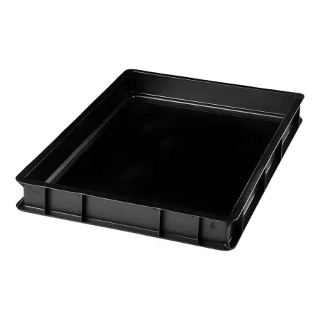 Cassetta Pizza Service Nera 60x40x7 cm PAVONI