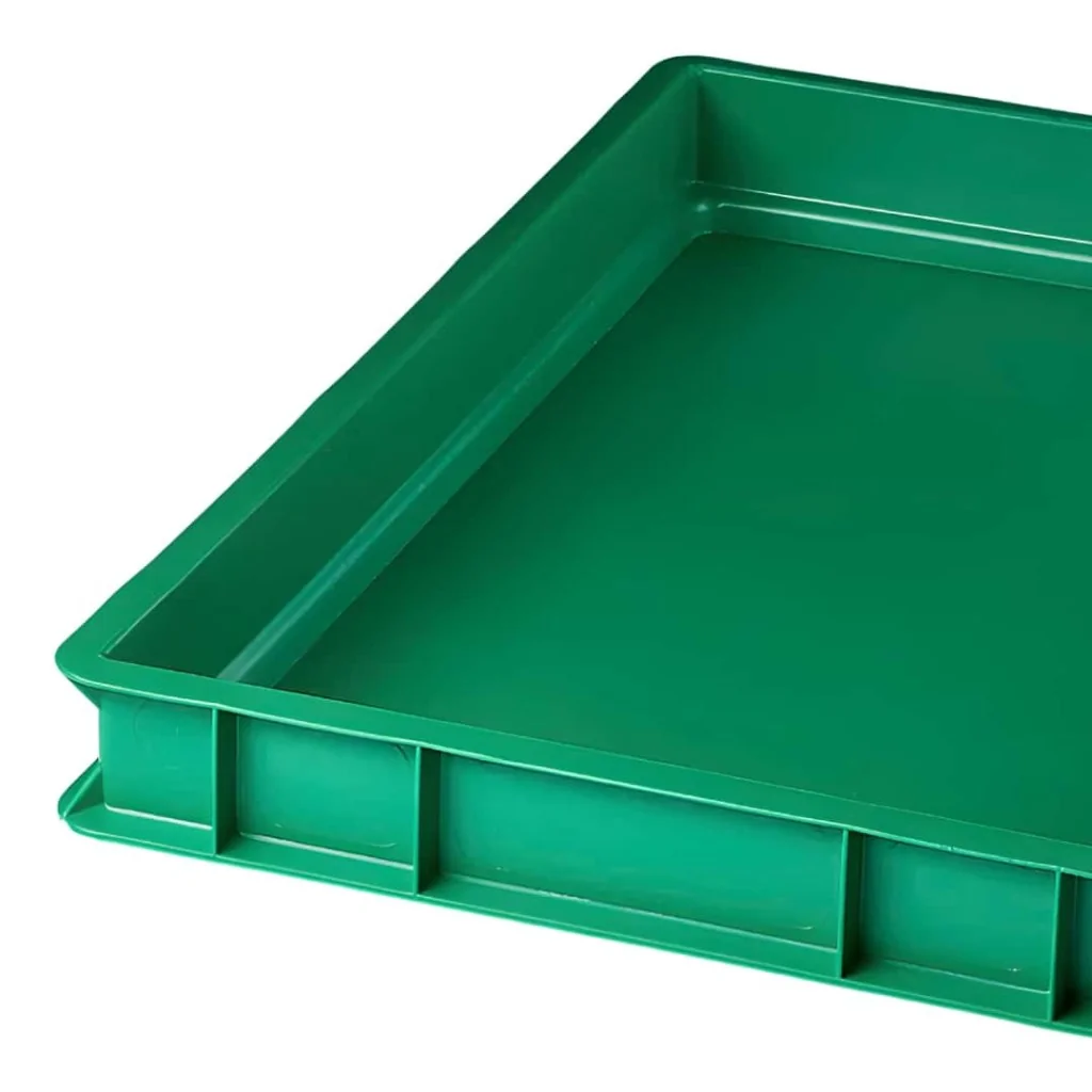 Cassetta Pizza Service Verde 60x40x7 cm PAVONI