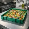 Cassetta Pizza Service Verde 60x40x7 cm PAVONI