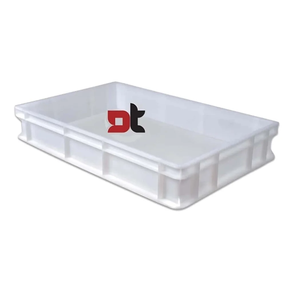 Cassetta Service Impasto Pizza Bianca 60x40x13 cm MOBIL PLASTIC