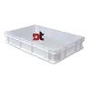 Cassetta Service Impasto Pizza Bianca 60x40x13 cm MOBIL PLASTIC