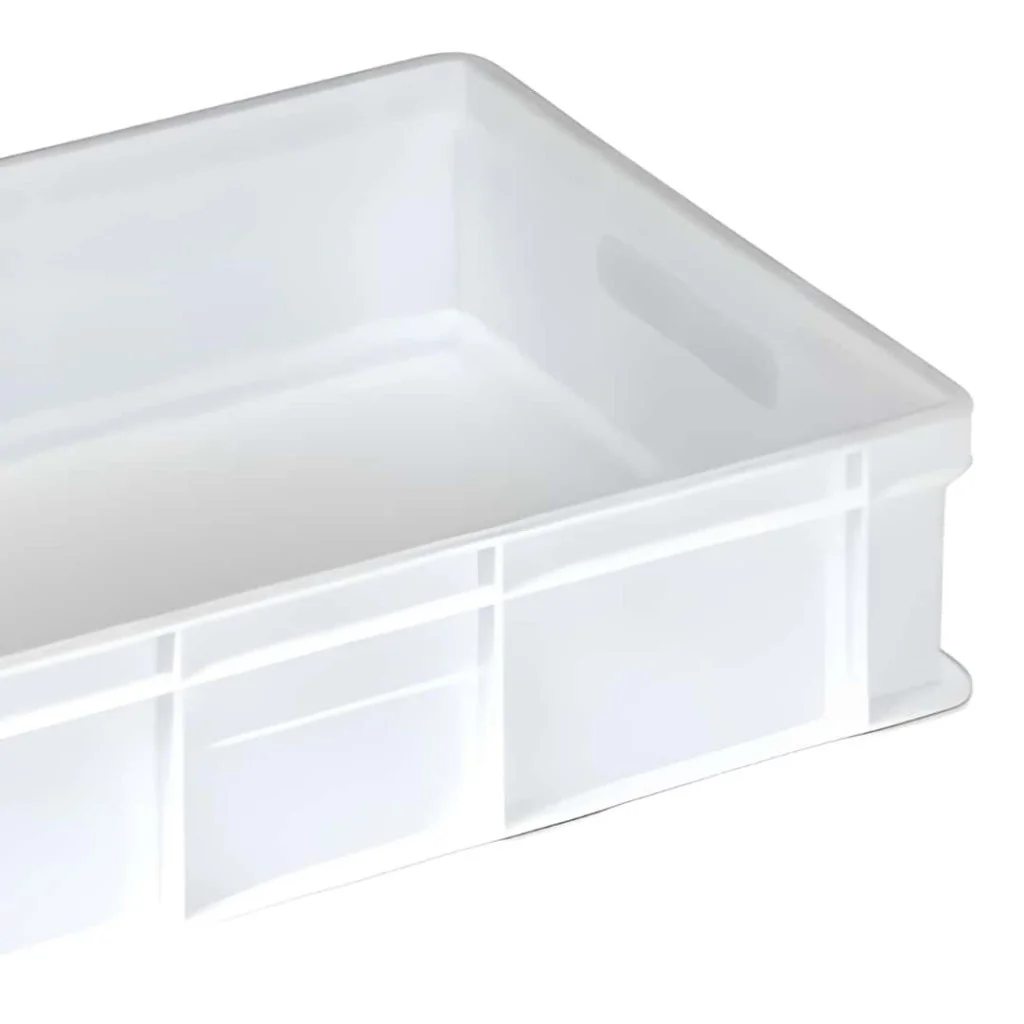 Cassetta Service Impasto Pizza Bianca 60x40x13 cm MOBIL PLASTIC