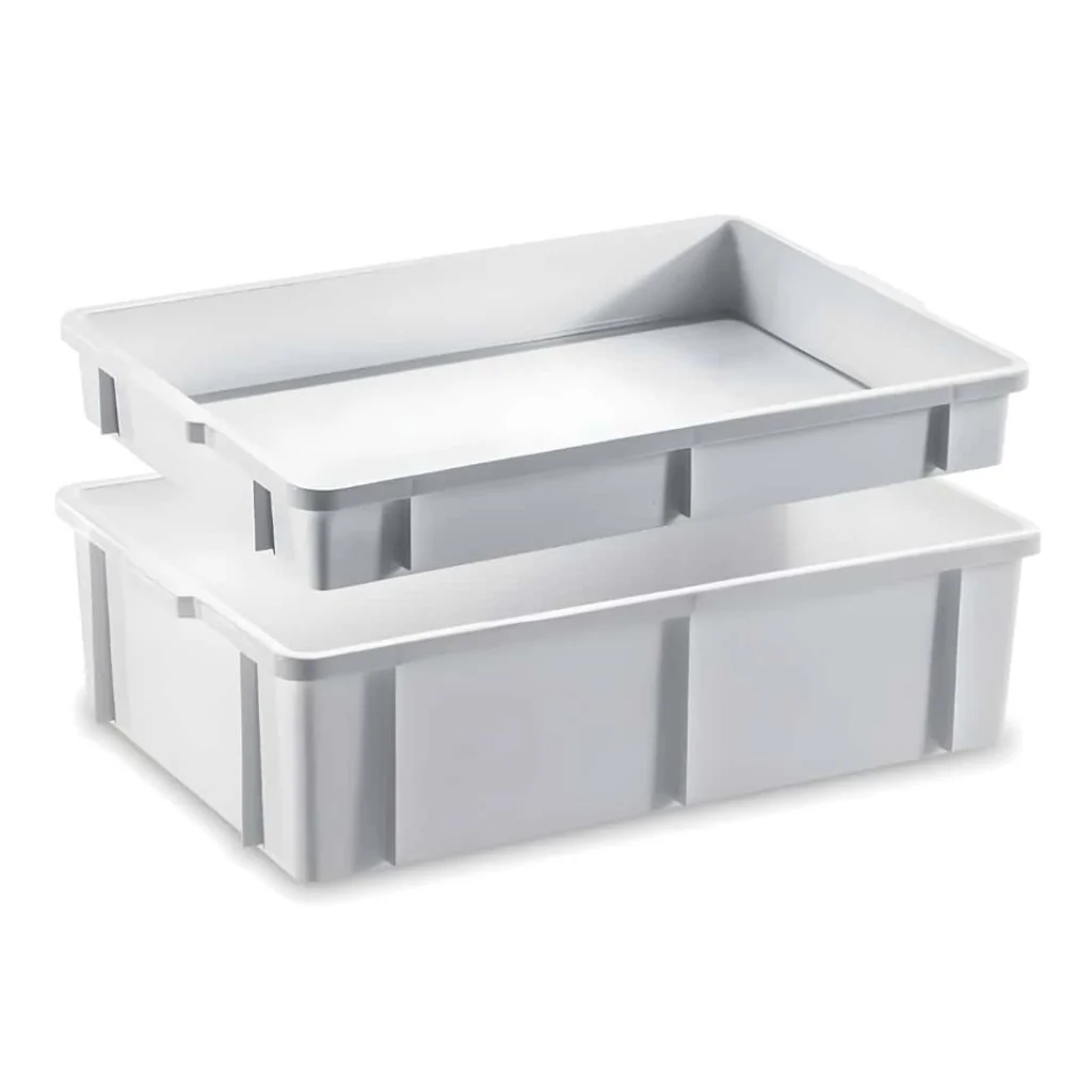Cassetta Pizza Transport Bianca 60x40x20 cm GIGANPLAST