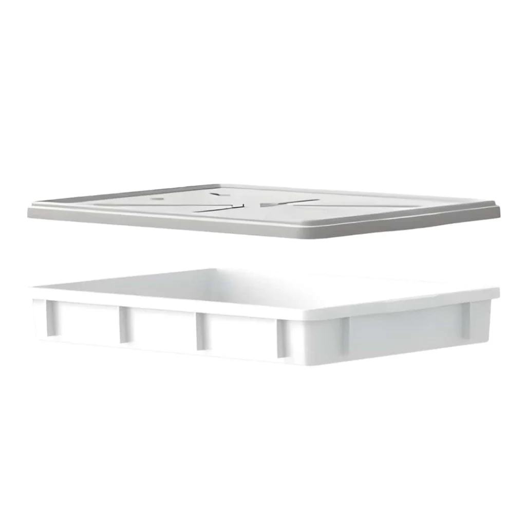 Coperchio per Cassetta Light Box 63,5x43,5 cm MOBIL PLASTIC