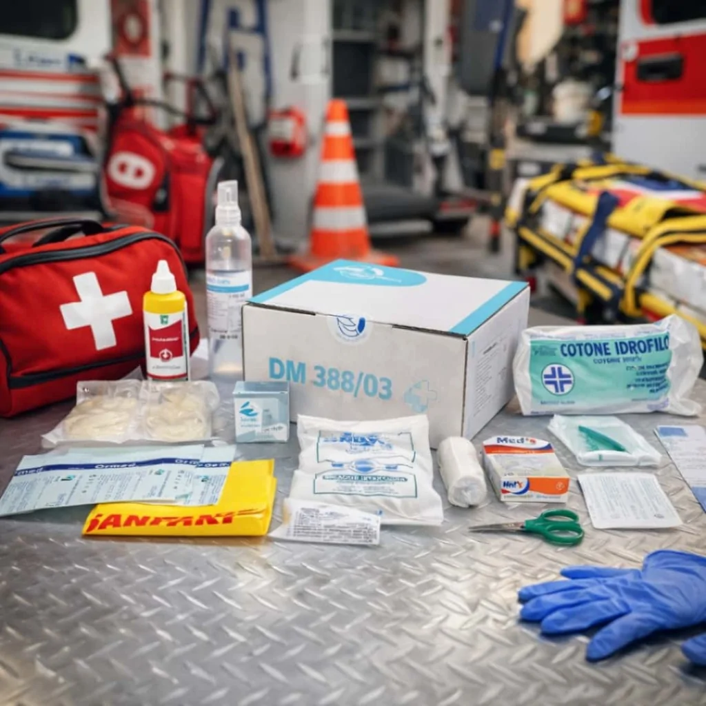 Pacco Reintegro Cassetta Primo Soccorso Allegato 2 DT