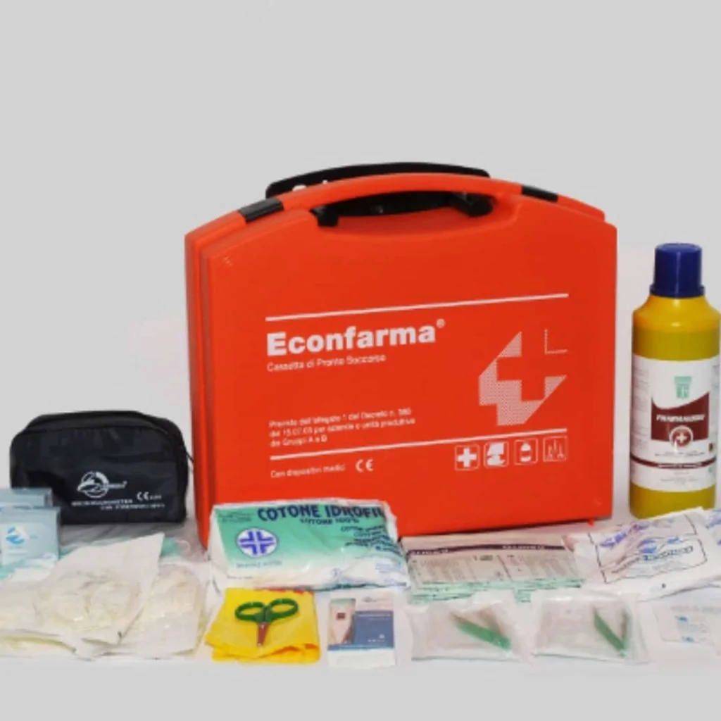 Cassetta Medica Pronto Soccorso Econfarma Allegato 1 DT