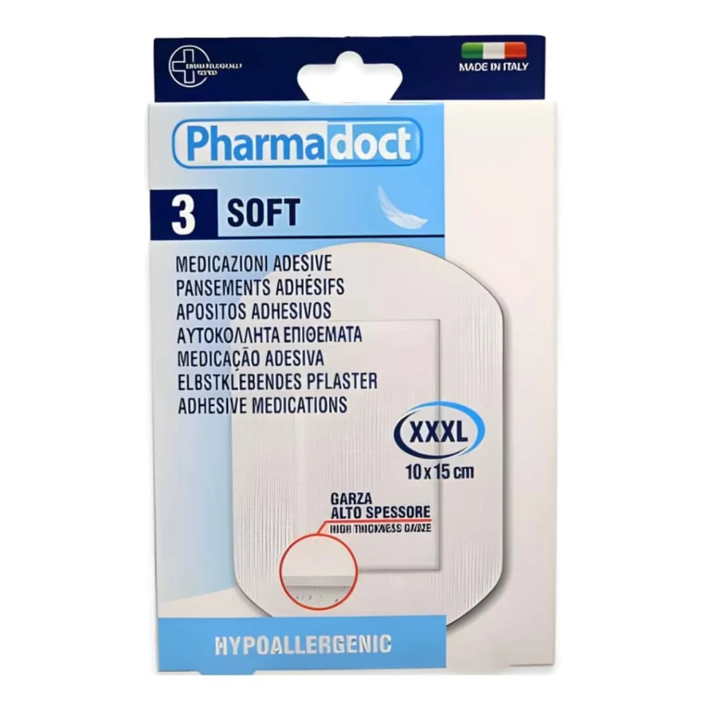 Cerotti Maxi XXXL Pharmadoct 10x15 cm 3 pz DT