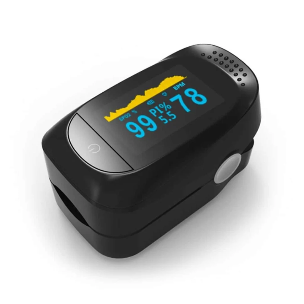 Pulsossimetro e Saturimetro Sp02 e PR DT