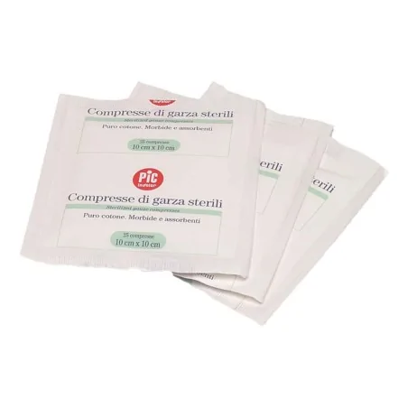 Garza Sterile Bianca 10x10 cm 25 pz DT