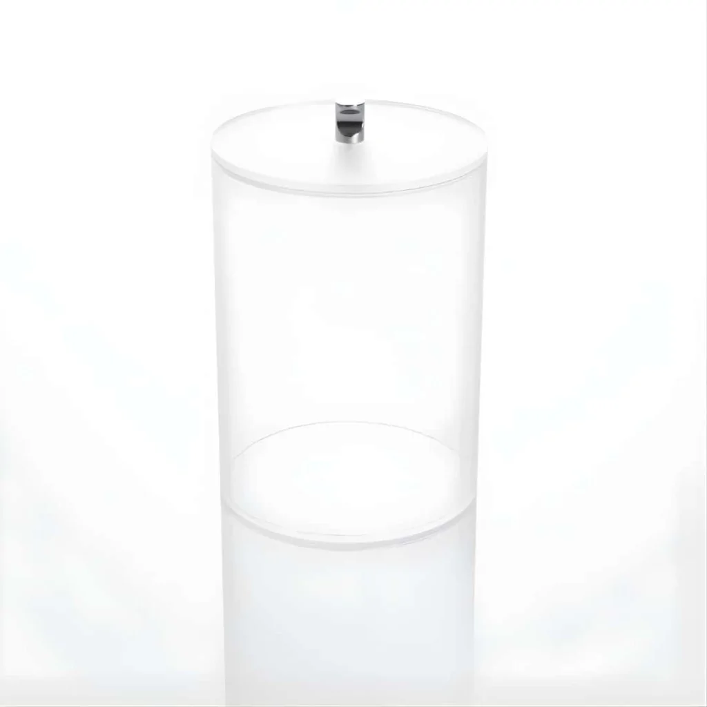 Barattolo per Cialde e Coni Gelato con Coperchio ø 15 H 20 cm