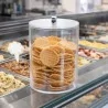 Barattolo per Cialde e Coni Gelato con Coperchio ø 15 H 20 cm