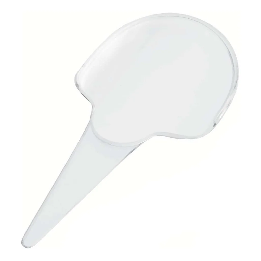 Segnagusto Gelato Trasparente H 19 cm 10 pz SAMBONET PADERNO