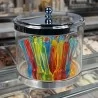 Barattolo Porta Palette Gelato Small Alluminio DT
